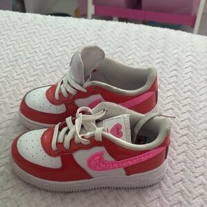 Nike Kids Red and Pink Sneakers